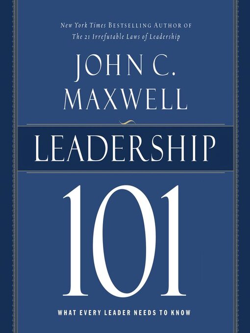 Title details for Leadership 101 by John C. Maxwell - Available
